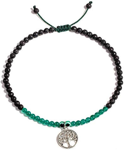 Lava Rock Tree of Life Anklet/Bracelets