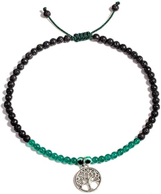 Lava Rock Tree of Life Anklet/Bracelets