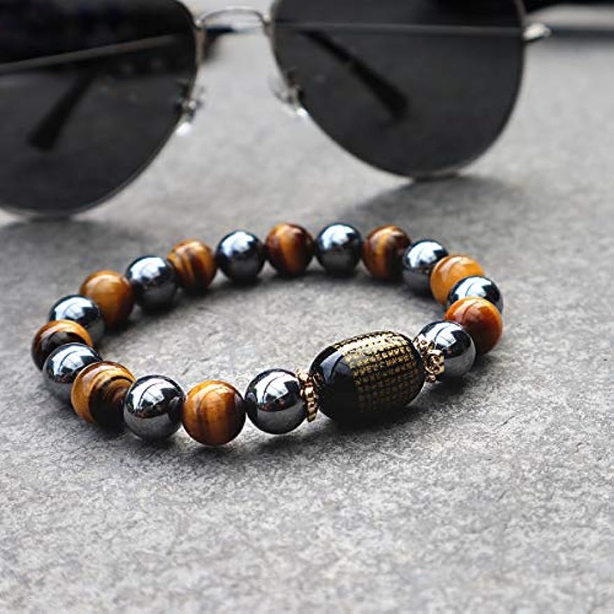 Triple Tiger eye Feng Shui Bracelet